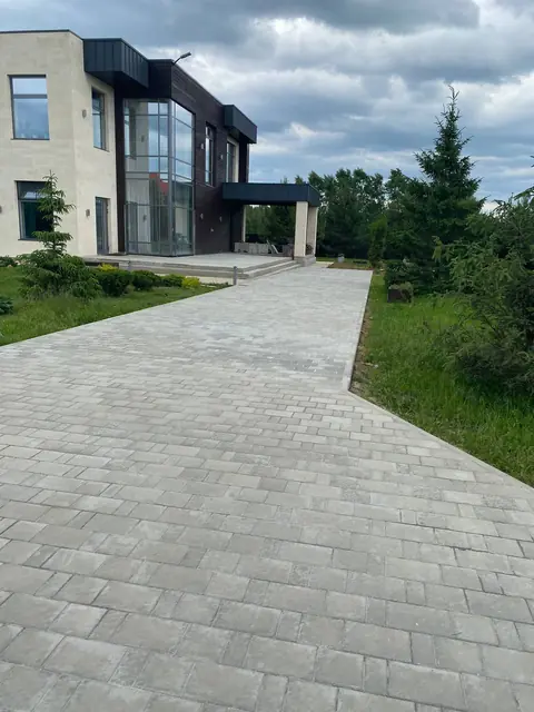 Дорожки — работа бригады