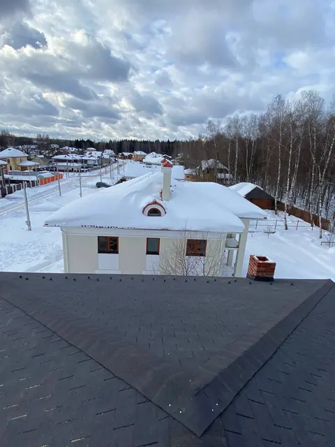 Монтаж кровли — фото 15, работа бригады белорусов